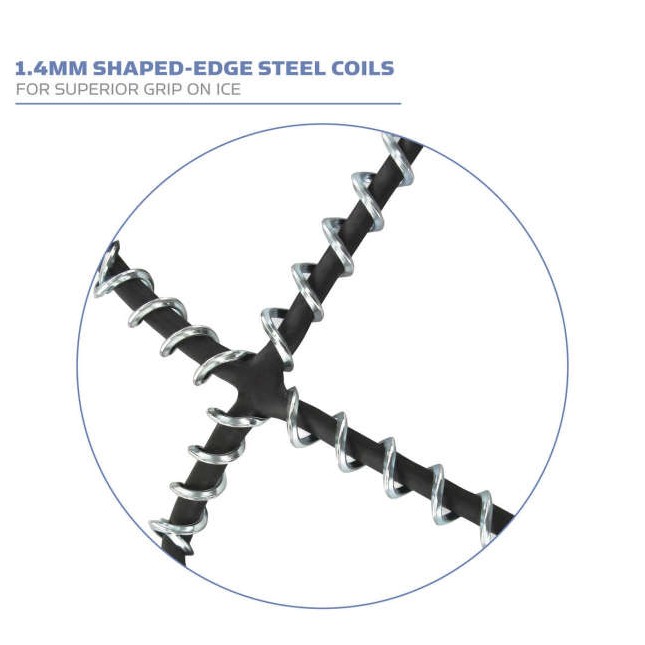 1.44mm Shaped Steel Coils for Excellent Snow Traction