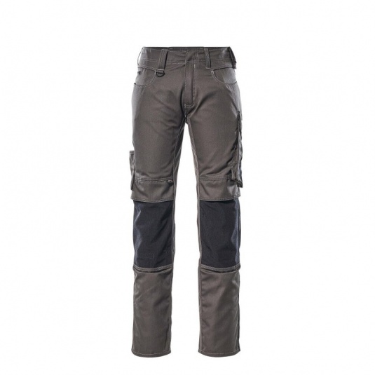 Mascot Unique Lightweight Work Trousers with Kneepad Pockets (Dark Grey)