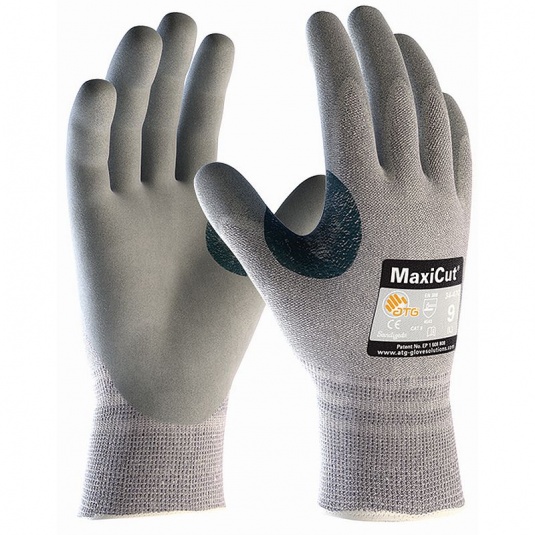 MaxiCut Nitrile-Coated Cut Resistant Dry Gloves 34-470