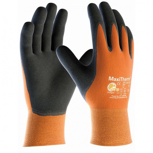 MaxiTherm 30-201 Latex Palm-Coated Winter Thermal Gloves