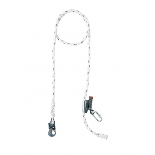 Honeywell MC03 3m Polyamide Positioning Lanyard with Carabiner and Hook