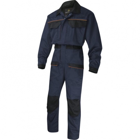Delta Plus MCCOM Navy Corporate Overalls with Buttock Reinforcement