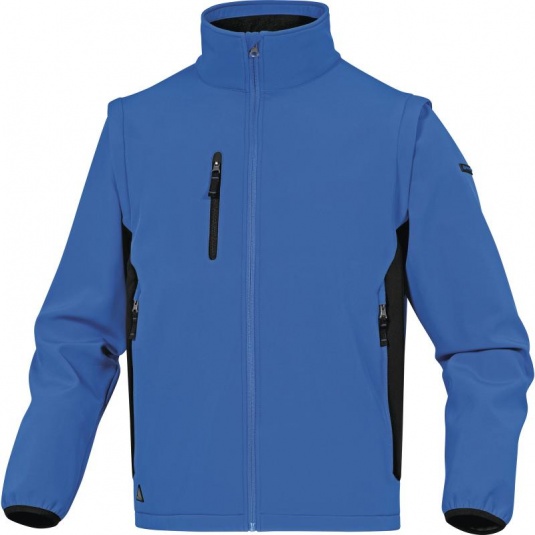 Delta Plus MYSEN2 Blue Softshell Jacket - Workwear.co.uk