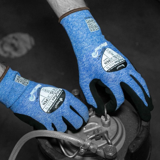 Polyco ECO Touchscreen Cut Level-F Gloves - Workwear.co.uk