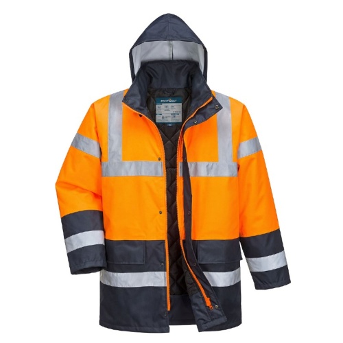 Portwest S467 Hi-Vis Winter Traffic Jacket - Workwear.co.uk