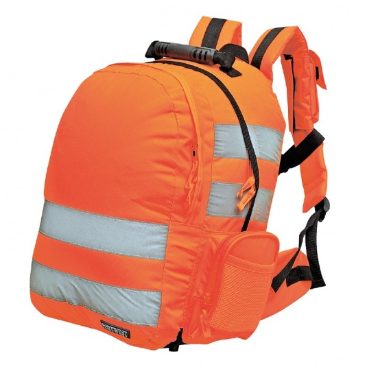 Portwest B904 Quick Release Hi-Vis Orange Rucksack