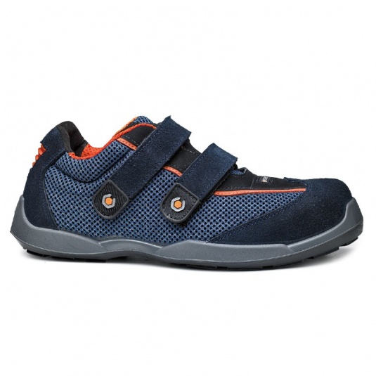 Portwest Base B0620 Swim Anti-Static Puncture-Resistant Metal-Free Men's Safety Shoes (Blue/Orange)