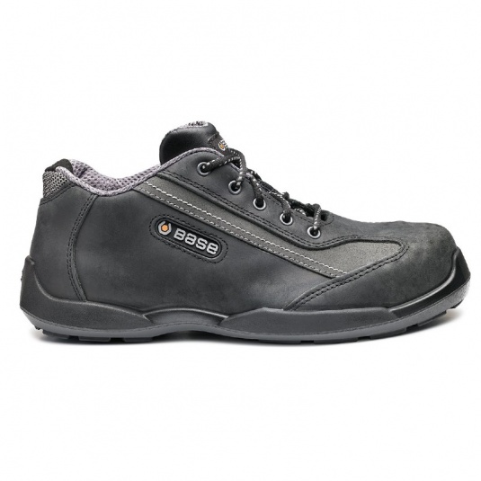 Portwest Base B0627 Rally Anti-Static Water-Resistant Leather Metal-Free Safety Shoes