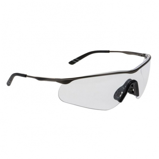 Portwest Tech Metal Spectacle Clear Safety Glasses PS16CLR