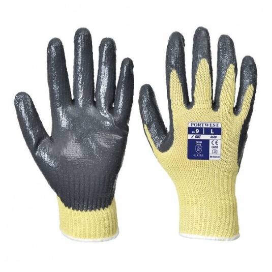 Portwest A600 Nitrile Palm-Coated Grip Gloves