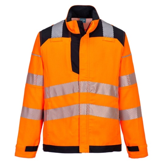 Portwest FR722 FR Jacket (Orange/Black) - Workwear.co.uk
