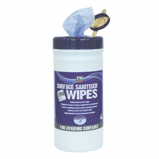 Portwest IW50 Surface Sanitiser Wipes (200 Wipes)