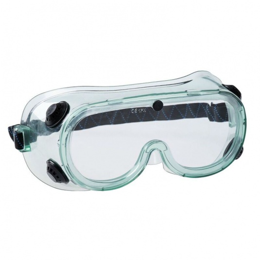 Portwest Chemical Clear Safety Goggles PS21CLR