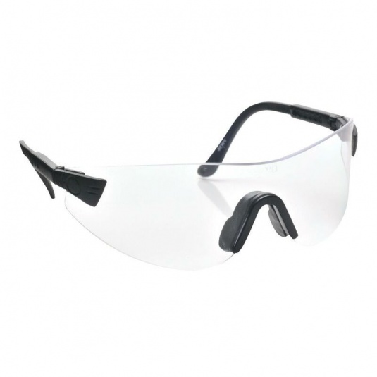 Portwest Clear Hi-Vision Wraparound Safety Glasses PW36CLR