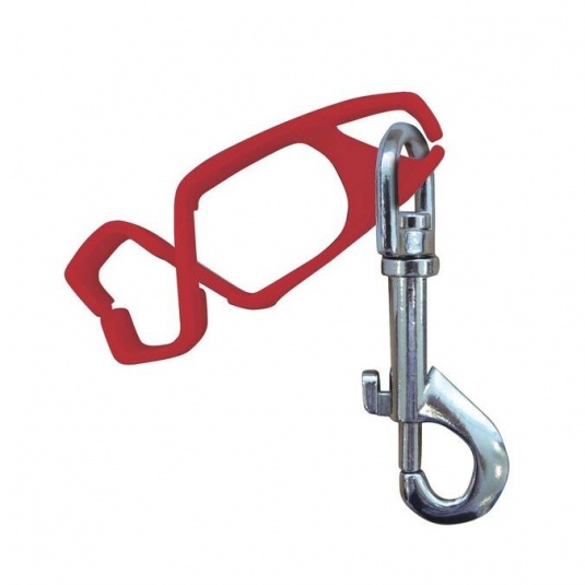 Portwest A001RE Outdoor Workers Red Glove Clip (Pack of 40)