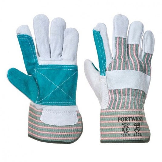 Portwest A230 Heat-Resistant Reinforced Leather Rigger Gloves