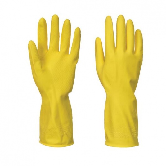 Portwest Household Latex Waterproof Cleaning Gloves A800 Workwear.co.uk