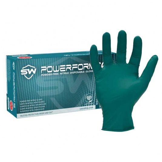 PowerForm S6 N20036 Powder-Free Industrial Nitrile Gloves