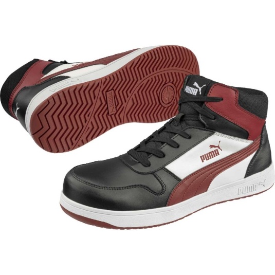 Puma Safety Frontcourt Mid Safety Trainers - Workwear.co.uk