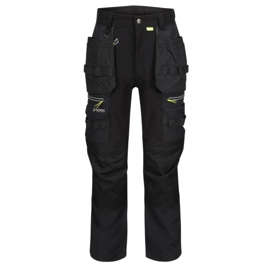 Regatta Professional TRJ393 Men's Infiltrate Holster Softshell Stretch Trousers (Black)