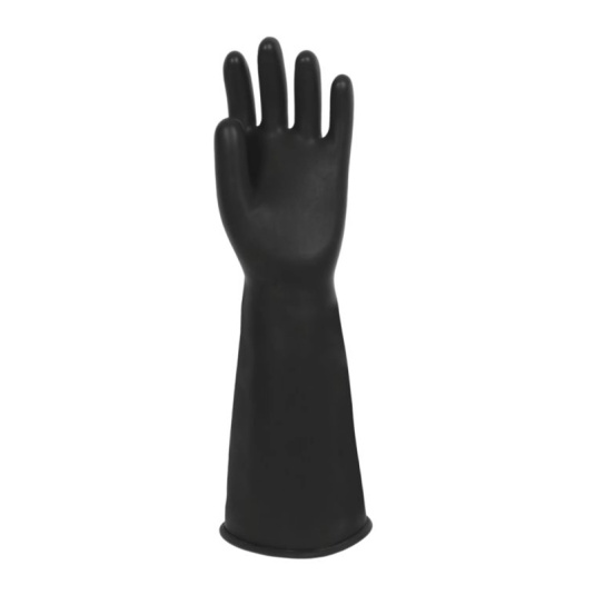 Shield GI/104 Long Chemical-Resistant Rubber Gauntlets - Workwear.co.uk