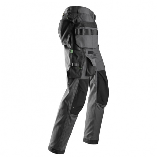Snickers FlexiWork Floorlayer Trousers with Holster Pockets 6923 ...