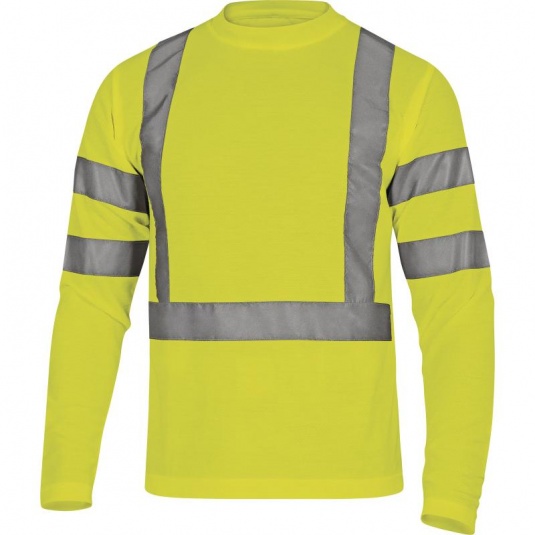 Delta Plus STAR Hi-Vis Yellow T-Shirt with Sleeves