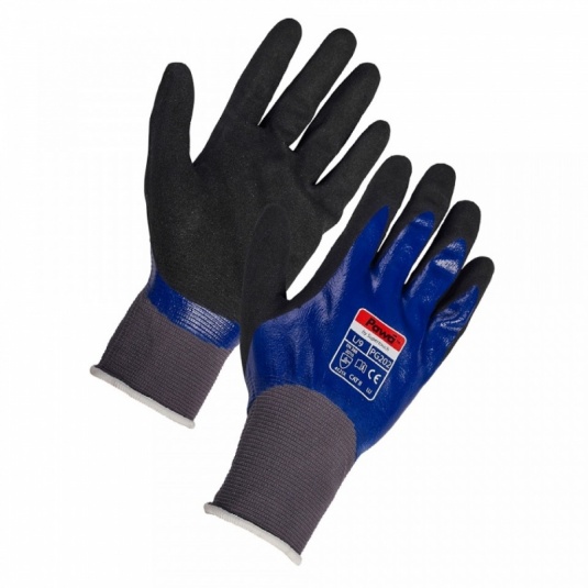 Pawa PG202 Nitrile Coated Oil Gloves