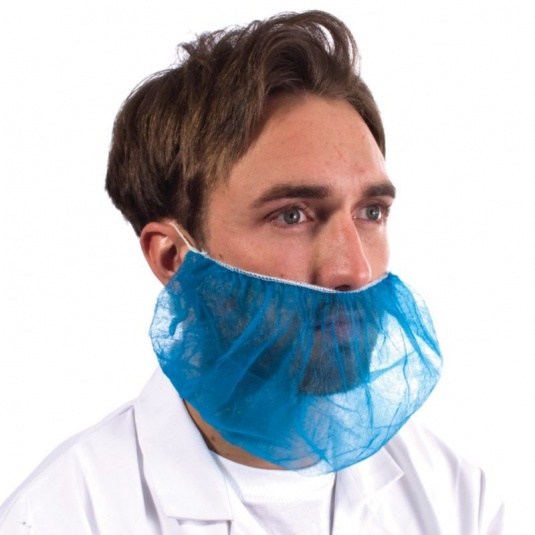 Supertouch Disposable NonWoven Beard Mask (Pack of 100) Workwear.co.uk