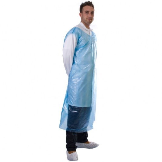 Supertouch Disposable PE Smock (Pack of 50)