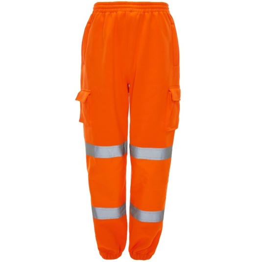 Portwest Pantalon Jogging Haute Visibilité Orange XL RT48ORRXL - Confort Et Sécurité Au Travail