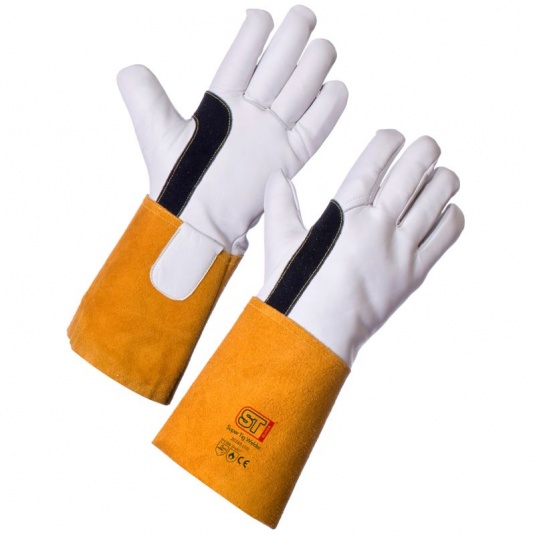 Supertouch Super TIG Welder Leather Gauntlet Gloves 20763
