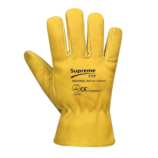 Supreme TTF DGYCG Leather Driver Gloves - Workwear.co.uk