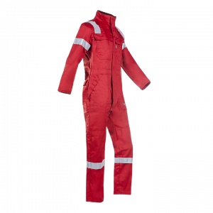 Sioen 017V Carlow Red Offshore ARC Flash Coveralls