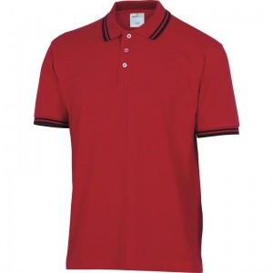 Delta Plus AGRA Cotton Red Polo Shirt