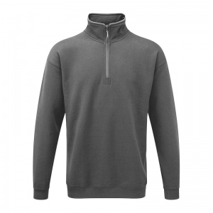 Orn Clothing 1270 Grouse Quarter Zip Sweatshirt (Graphite Grey)