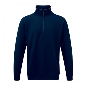 Orn Clothing 1270 Grouse Quarter Zip Sweatshirt (Navy)