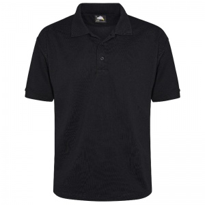 Orn Clothing 1130 Raven Polo Work Shirt (Black)