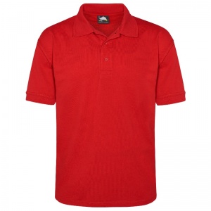 Orn Workwear 1150 Eagle Polo Work Shirt (Red)