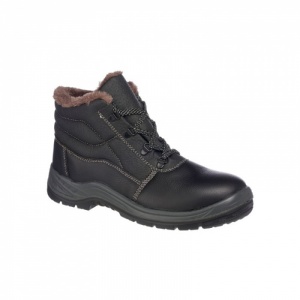 Portwest FD33 Steelite Kumo Fur-Lined Safety Boots S3 (Black)