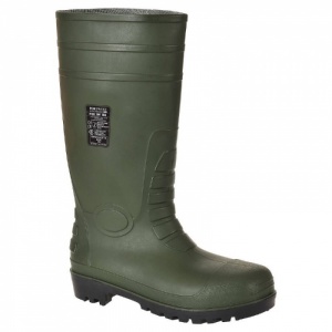 Portwest FW95 Total Safety Wellington Boots S5 (Green)