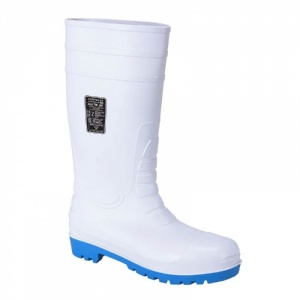 Portwest FW95 Total Safety Wellington Boots S5 (White)