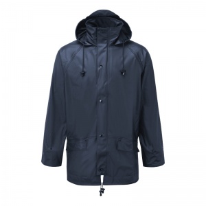 Fort Workwear 221 AirFlex Navy Hooded Waterproof Jacket