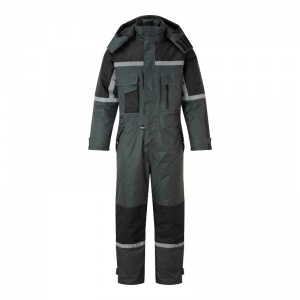Fort Workwear 325 Green Orwell Padded Waterproof Coverall