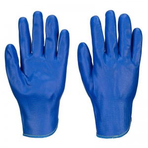 Portwest AP72 FD Grip 15 Blue Food-Safe Nitrile Gauntlet Gloves