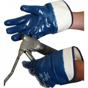 Armanite A827 Heavyweight Nitrile-Coated Gloves with Safety Cuff