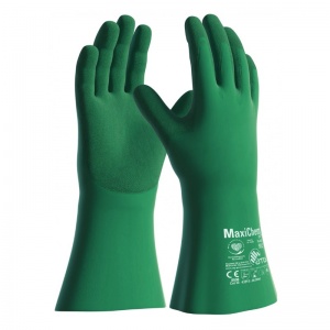 ATG MaxiChem 76-833 Chemical-Resistant Rubber Gloves