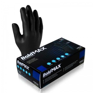 Aurelia Bold Max Black Disposable Nitrile Gloves 9789A