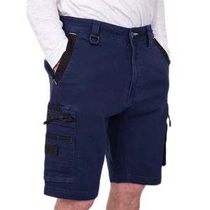 Bisley Flx & Move Stretch Utility Cargo Shorts (Navy)