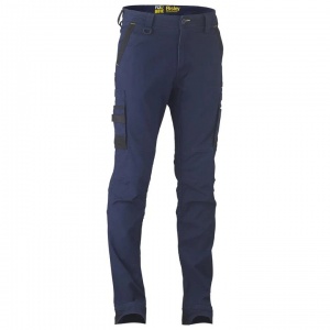 Bisley Flx & Move Navy Stretch Utility Cargo Trousers (Regular Length)